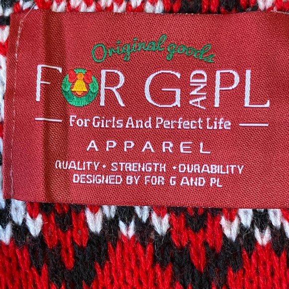 Original Goods For Girls and Perfect Life Holiday Festive Button Cardigan- Sz-XL - Picture 12 of 16